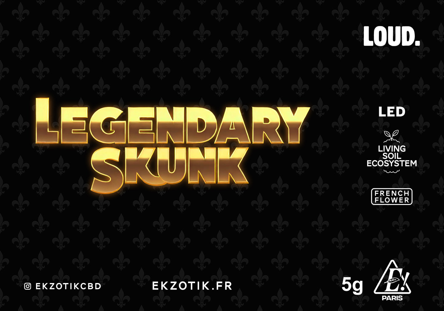 Legendary Skunk jars de 5 grammes