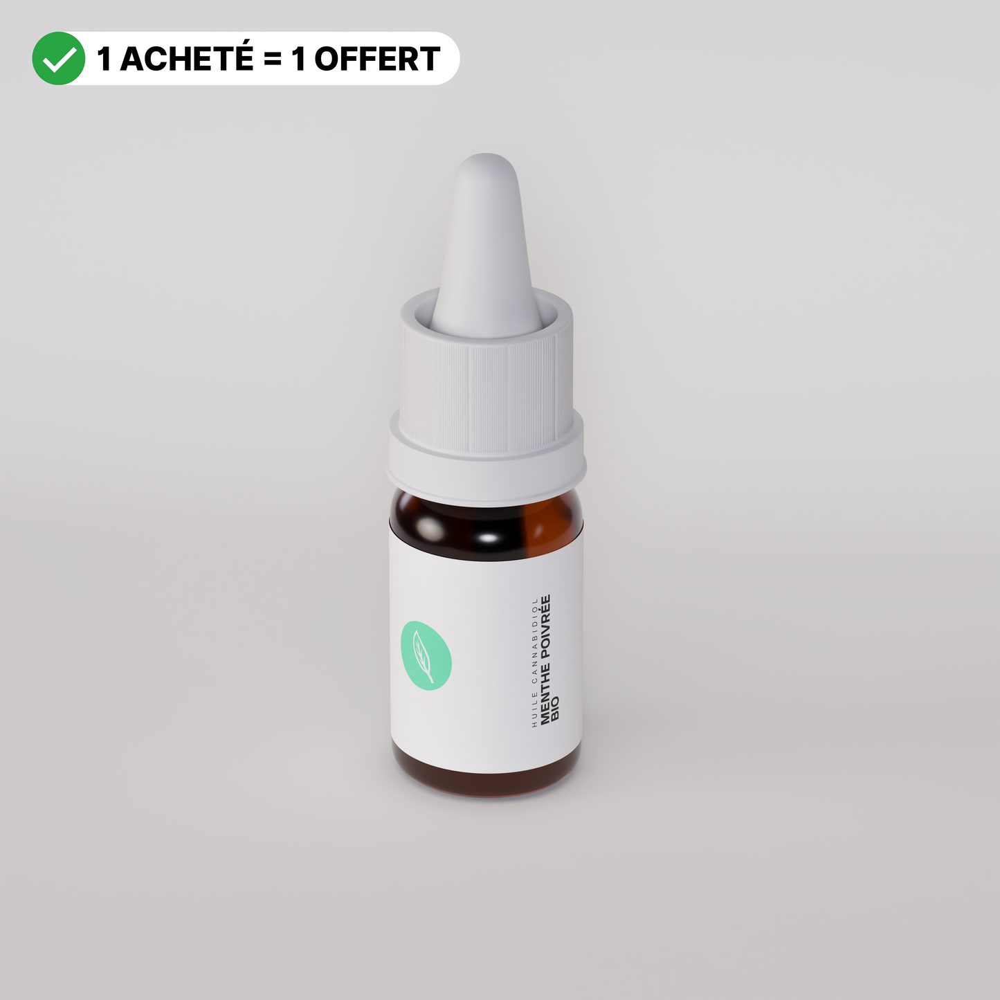 Huile Cannabidiol menthe poivrée BIO