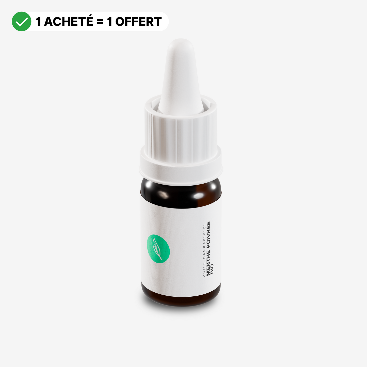 Huile Cannabidiol menthe poivrée BIO