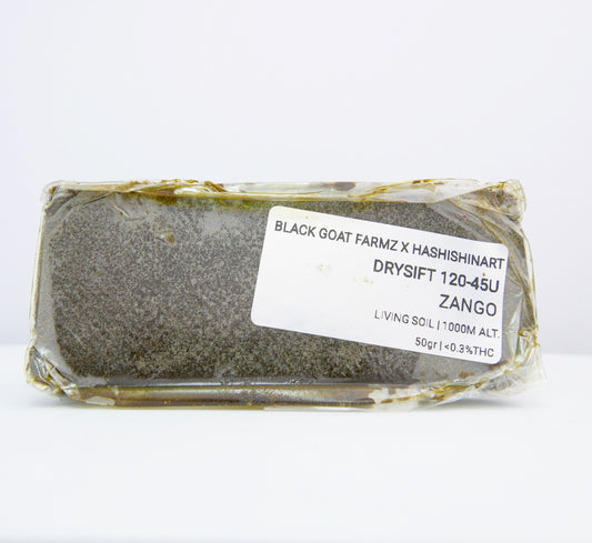 Zango Dry Sift 120-45u Black Goat Farmz