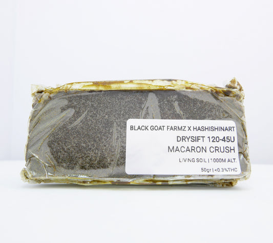 Macaron Crush V2 Dry Sift 120-45u Black Goat Farmz