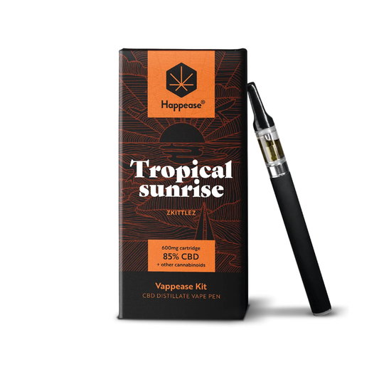 Vape CBD Starter Kit Happease Tropical Sunrise