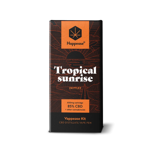 Vape CBD Starter Kit Happease Tropical Sunrise